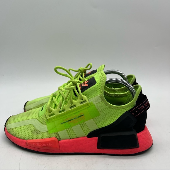 Adidas NMD R1.V2  Men’s Size 8 FY5920 Watermelon Pack Signal Green. - Picture 4 of 10